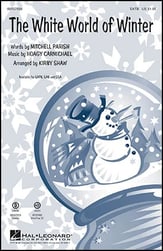 The White World of Winter SATB choral sheet music cover